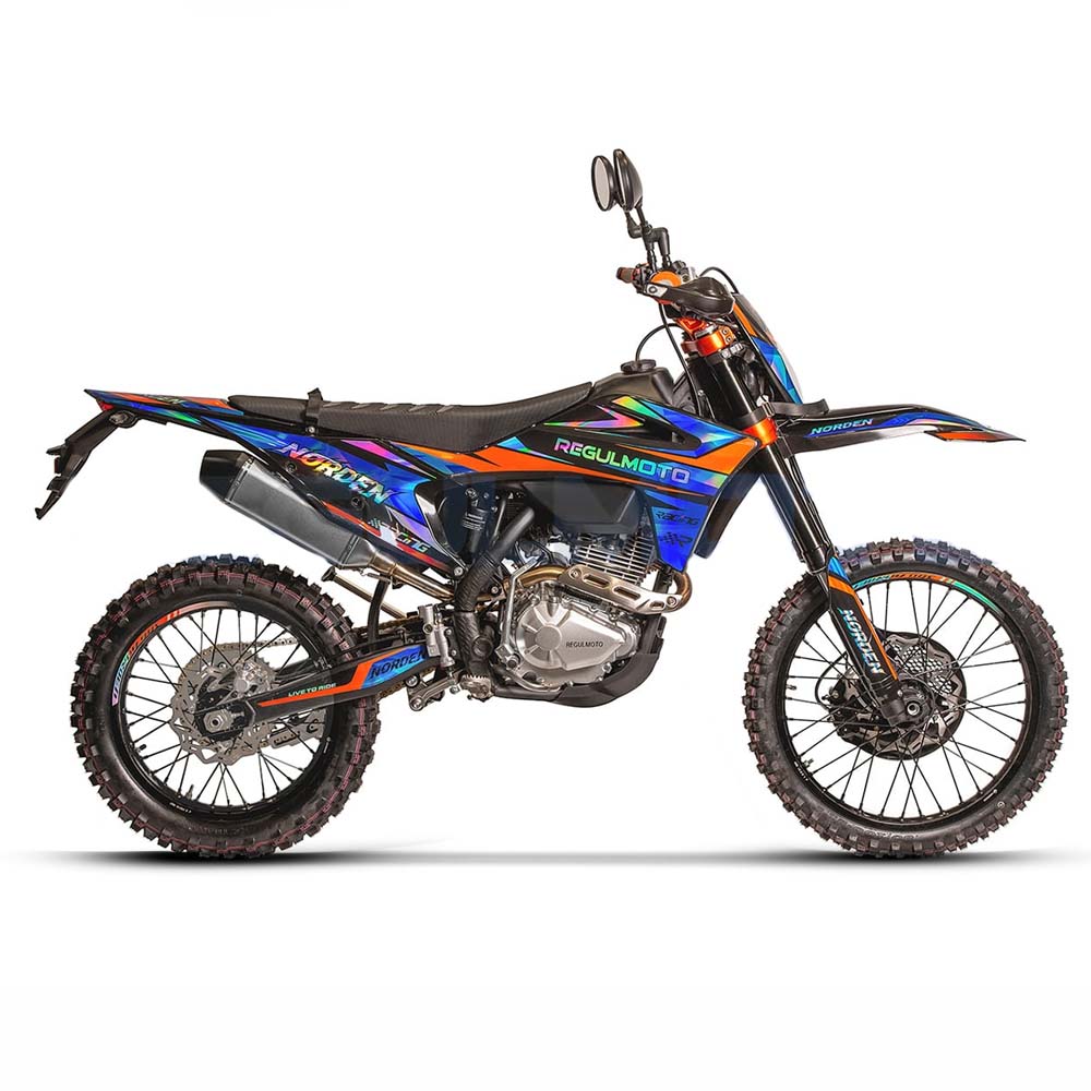 Мотоцикл Regulmoto Norden (Черный/синий, 102906-1)