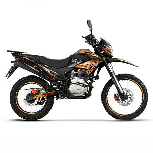 Мотоцикл эндуро ROCKOT XR250 (черный/оранжевый, 21/18, ЭПТС)
