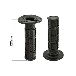 Ручки руля (грипсы) Waffle DRIVEPARTS (черн)
