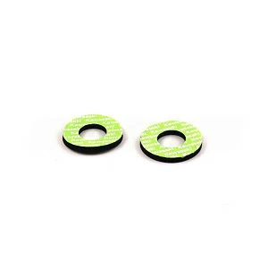 Ограничители (донаты) ручек руля SM-PARTS Kawasaki зеленые